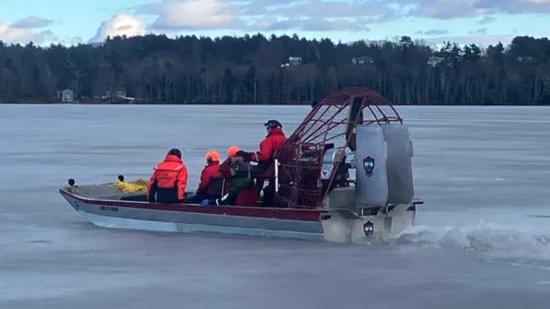 Tragedy Strikes as UTV Plunges Through North Pond Ice, Claiming a Life